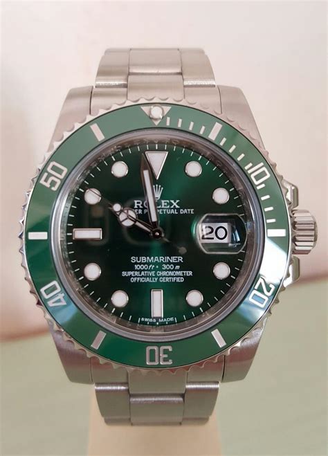 nuovo rolex ghiera verde|rolex submersible ceramica.